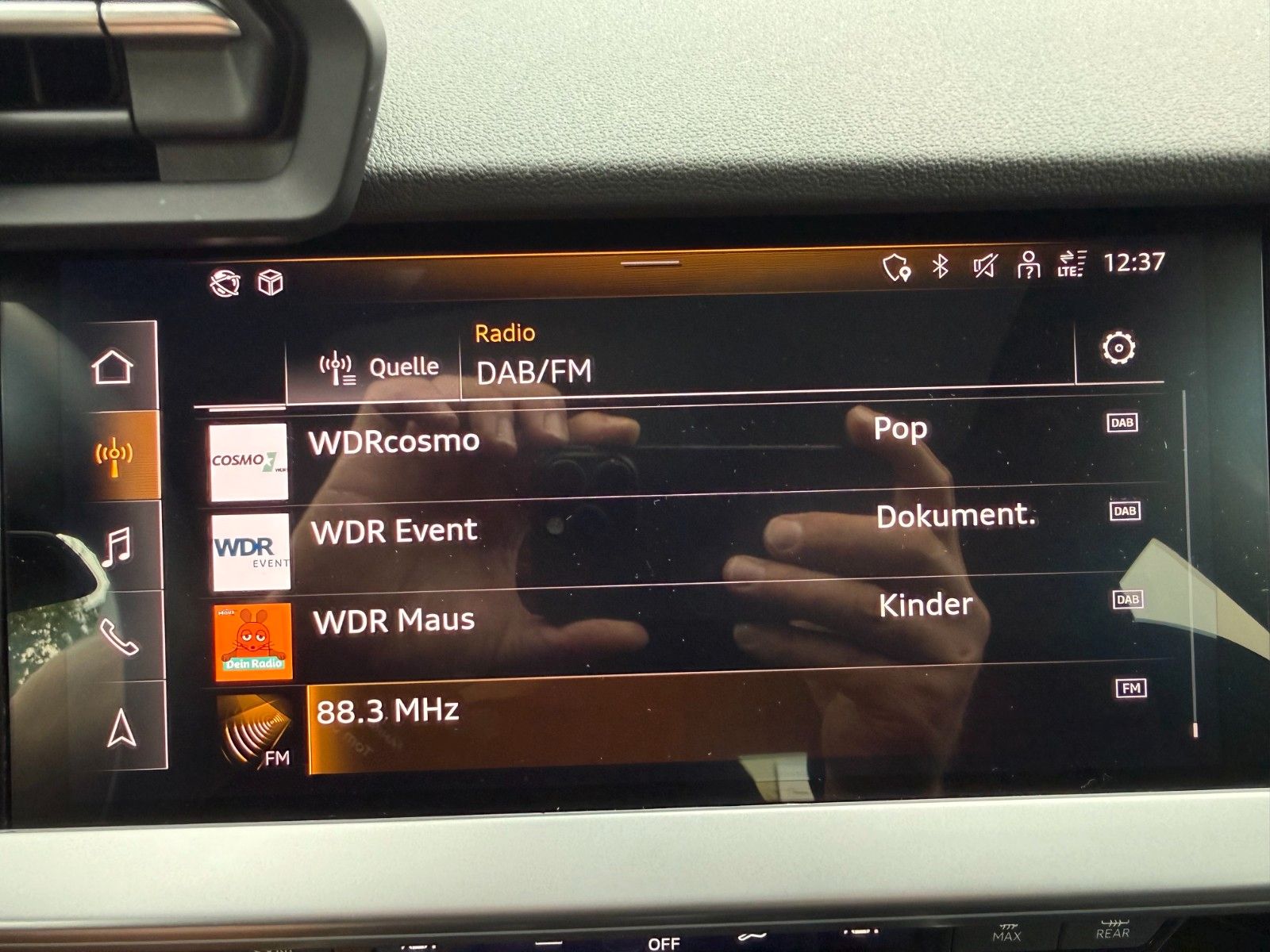 Fahrzeugabbildung Audi A3 Sportback 35TFSI advanced Pano,Matrix,App,PDC