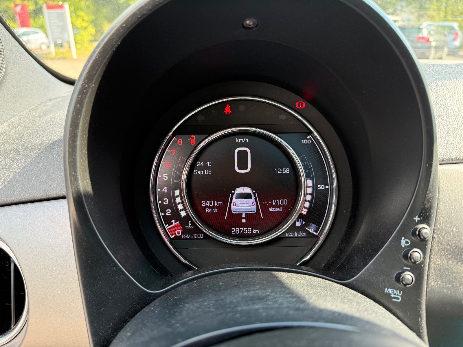 Fahrzeugabbildung Fiat 500 Sport Pano,DAB,Temp,Klimaauto