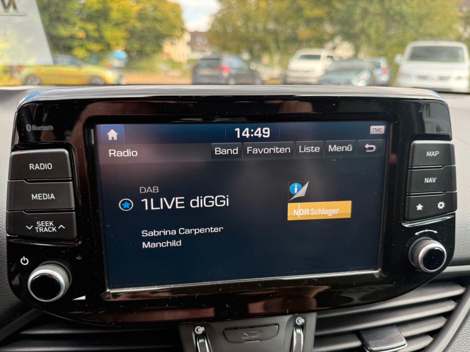 Fahrzeugabbildung Hyundai i30 cw Style Navi,SHZ,Temp,LKH,DAB