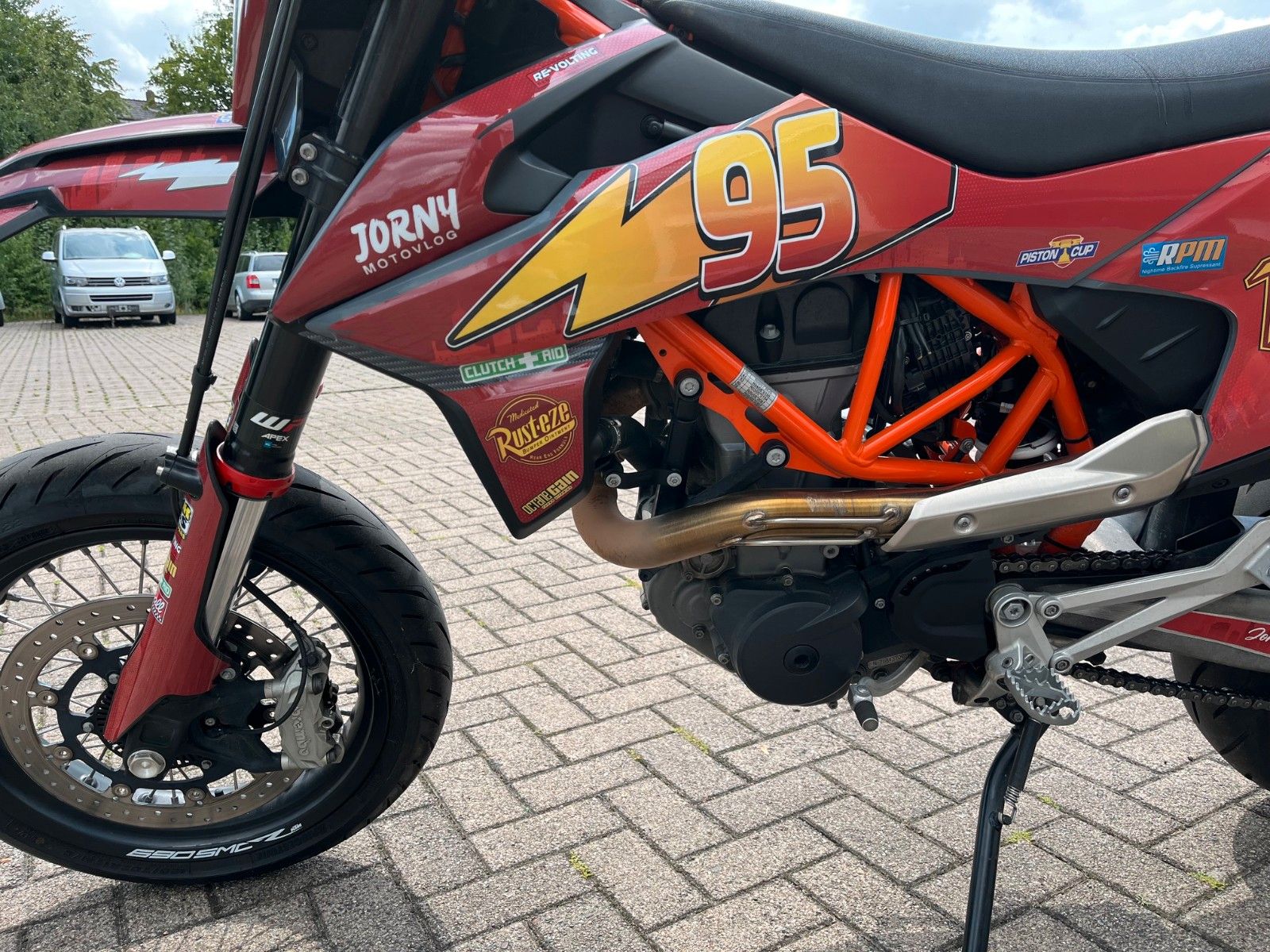 Fahrzeugabbildung KTM 690 SMC R A2 1.Hand Remus