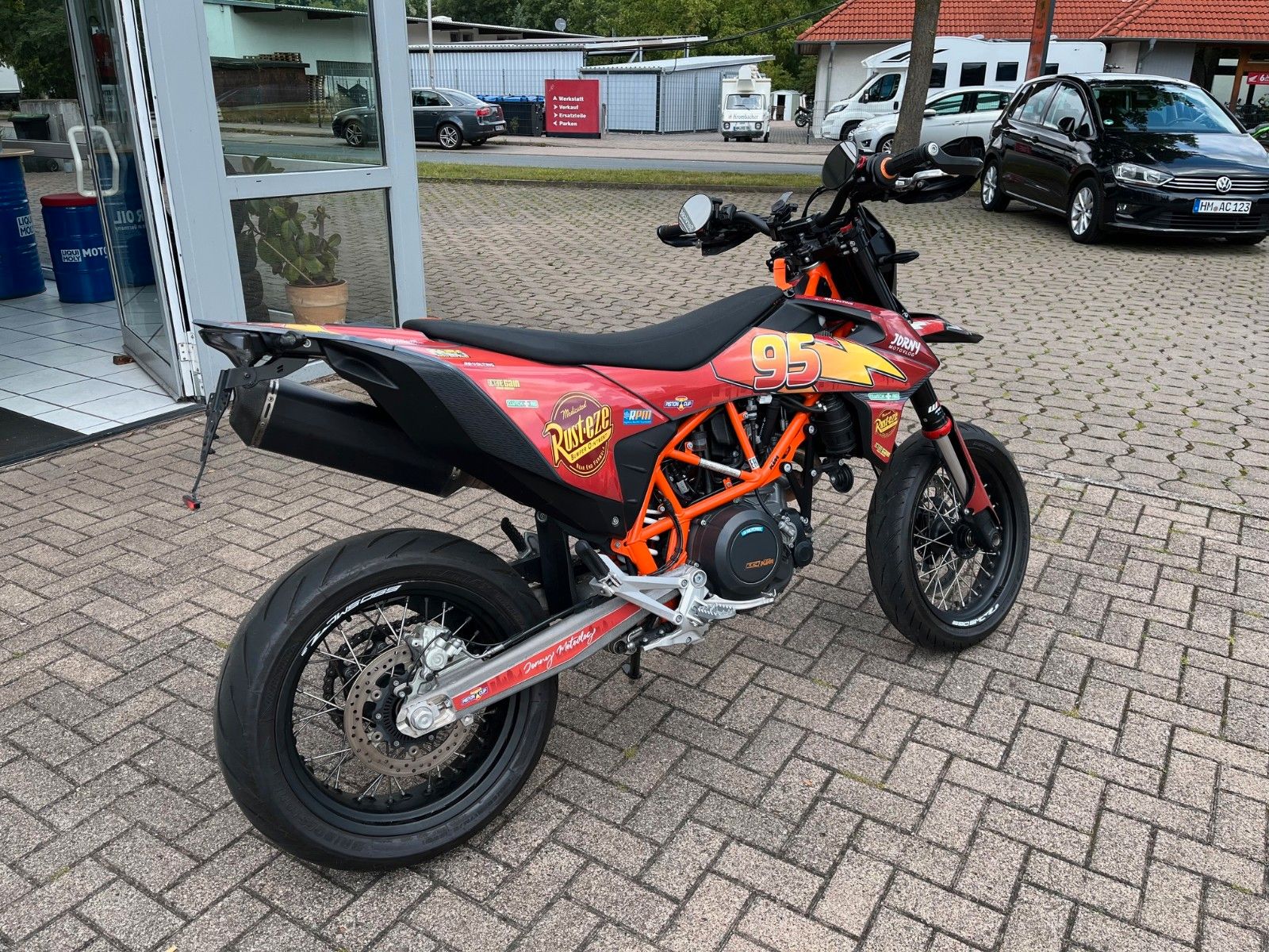 Fahrzeugabbildung KTM 690 SMC R A2 1.Hand Remus
